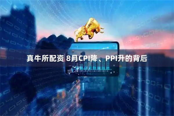 真牛所配资 8月CPI降、PPI升的背后